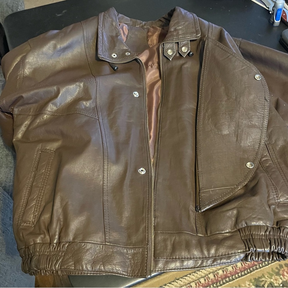 Men's Harley Davidson Brown Leather Jacket